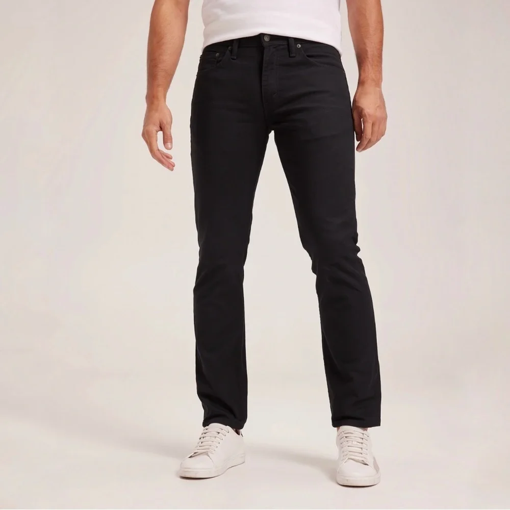 NWT LEVI’S Men’s Premium 511 Slim Fit Stretch Flex Black Jeans Size 32x32